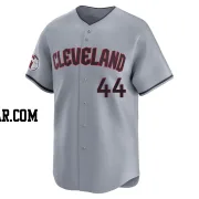 Bobby Bradley Men's Cleveland Guardians Gray Limited Road Jersey