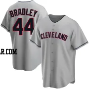 Bobby Bradley Men's Cleveland Guardians Gray Replica Road Jersey