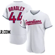 Bobby Bradley Men's Cleveland Guardians White Authentic Home Jersey