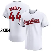 Bobby Bradley Men's Cleveland Guardians White Elite Home Jersey