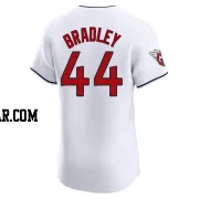 Bobby Bradley Men's Cleveland Guardians White Elite Home Jersey