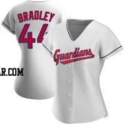 Bobby Bradley Women's Cleveland Guardians White Authentic Home Jersey