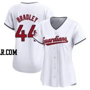 Bobby Bradley Women's Cleveland Guardians White Limited Home Jersey