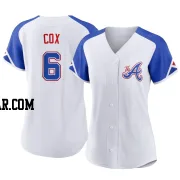 Bobby Cox Women's Atlanta Braves White Authentic 2023 City Connect Jersey