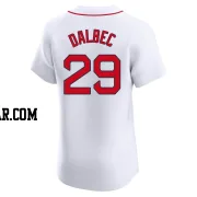 Bobby Dalbec Men's Boston Red Sox White Elite Home Jersey