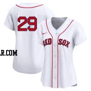 Bobby Dalbec Women's Boston Red Sox White Limited 2nd Home Jersey