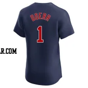 Bobby Doerr Men's Boston Red Sox Navy Elite Alternate Jersey