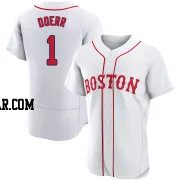 Bobby Doerr Men's Boston Red Sox White Authentic 2021 Patriots' Day Jersey