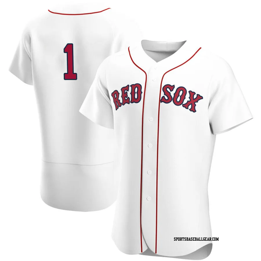 Bobby Doerr Men's Boston Red Sox White Authentic Home Team Jersey