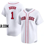 Bobby Doerr Men's Boston Red Sox White Limited Home Jersey