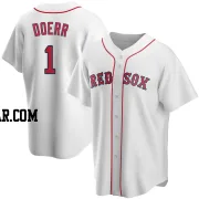 Bobby Doerr Men's Boston Red Sox White Replica Home Jersey