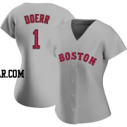 Bobby Doerr Women's Boston Red Sox Gray Authentic Road Jersey