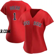 Bobby Doerr Women's Boston Red Sox Red Authentic Alternate Jersey