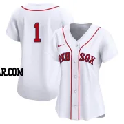 Bobby Doerr Women's Boston Red Sox White Limited 2nd Home Jersey