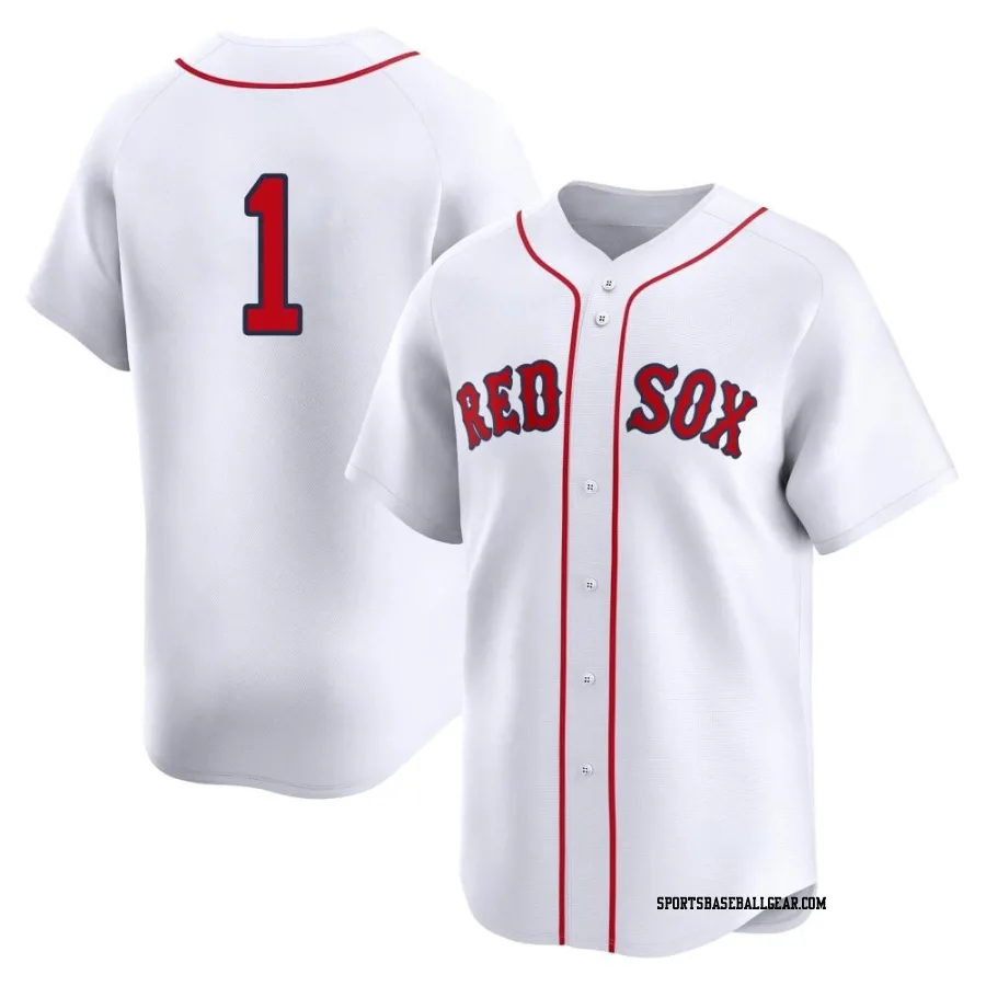 Bobby Doerr Youth Boston Red Sox White Limited 2nd Home Jersey