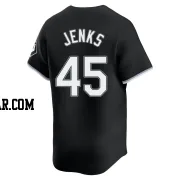 Bobby Jenks Men's Chicago White Sox Black Limited Alternate Jersey