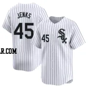 Bobby Jenks Men's Chicago White Sox White Limited Home Jersey