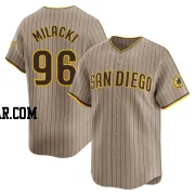 Bobby Milacki Men's San Diego Padres Limited Tan Alternate Jersey