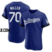 Bobby Miller Men's Los Angeles Dodgers Royal Authentic 2021 City Connect Jersey