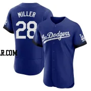 Bobby Miller Men's Los Angeles Dodgers Royal Authentic 2021 City Connect Jersey