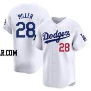 Bobby Miller Men's Los Angeles Dodgers White Limited 2024 World Tour Seoul Series Home Jersey