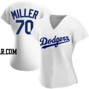 Bobby Miller Women's Los Angeles Dodgers White Authentic Home Jersey