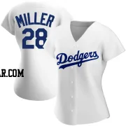 Bobby Miller Women's Los Angeles Dodgers White Authentic Home Jersey