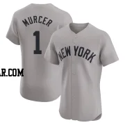 Bobby Murcer Men's New York Yankees Gray Elite Road Jersey