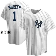 Bobby Murcer Men's New York Yankees White Replica Home Jersey