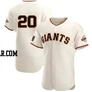 Bobby Murcer Men's San Francisco Giants Cream Authentic Home Jersey