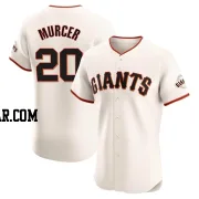 Bobby Murcer Men's San Francisco Giants Cream Elite Home Jersey