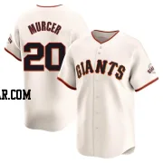 Bobby Murcer Men's San Francisco Giants Cream Limited Home Jersey