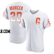 Bobby Murcer Men's San Francisco Giants White Authentic 2021 City Connect Jersey