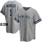 Bobby Murcer Youth New York Yankees Gray Replica Road Name Jersey