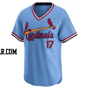 Bobby Tolan Men's St. Louis Cardinals Light Blue Limited Cooperstown Collection Jersey