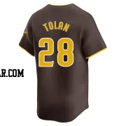 Bobby Tolan Youth San Diego Padres Brown Limited Away Jersey