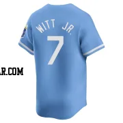 Bobby Witt Jr. Men's Kansas City Royals Light Blue Limited Alternate Jersey