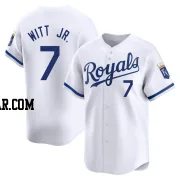 Bobby Witt Jr. Men's Kansas City Royals White Limited Home Jersey