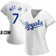 Bobby Witt Jr. Women's Kansas City Royals White Authentic Home Jersey