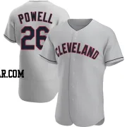 Boog Powell Men's Cleveland Guardians Gray Authentic Road Jersey