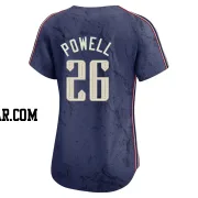 Boog Powell Women's Cleveland Guardians Navy Limited 2024 City Connect Jersey