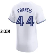 Bowden Francis Men's Toronto Blue Jays White Elite Home Jersey