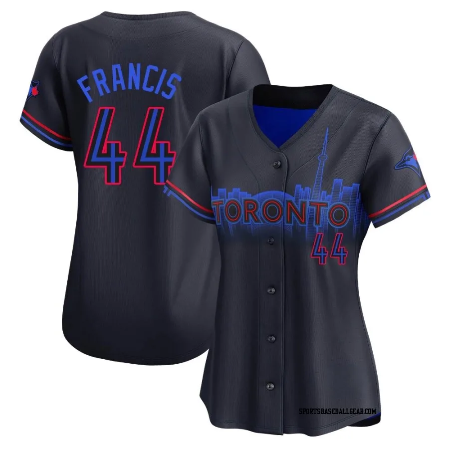 Bowden Francis Women's Toronto Blue Jays Black Limited 2024 City Connect Jersey