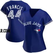 Bowden Francis Women's Toronto Blue Jays Royal Authentic Alternate Jersey