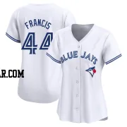 Bowden Francis Women's Toronto Blue Jays White Limited Home Jersey