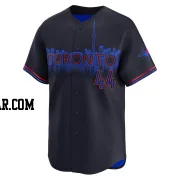 Bowden Francis Youth Toronto Blue Jays Black Limited 2024 City Connect Jersey