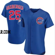 Brad Boxberger Men's Chicago Cubs Royal Authentic Alternate Jersey