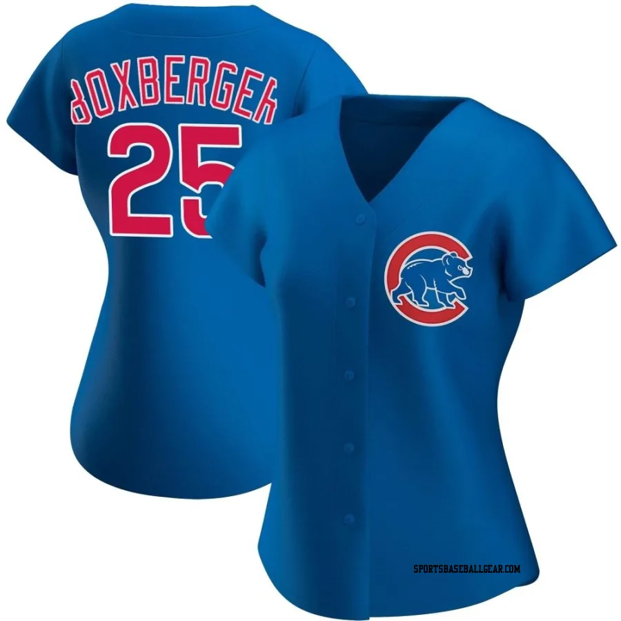 Brad Boxberger Women's Chicago Cubs Royal Authentic Alternate Jersey