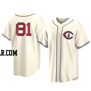 Brad Deppermann Men's Chicago Cubs Cream Replica 2022 Field Of Dreams Jersey