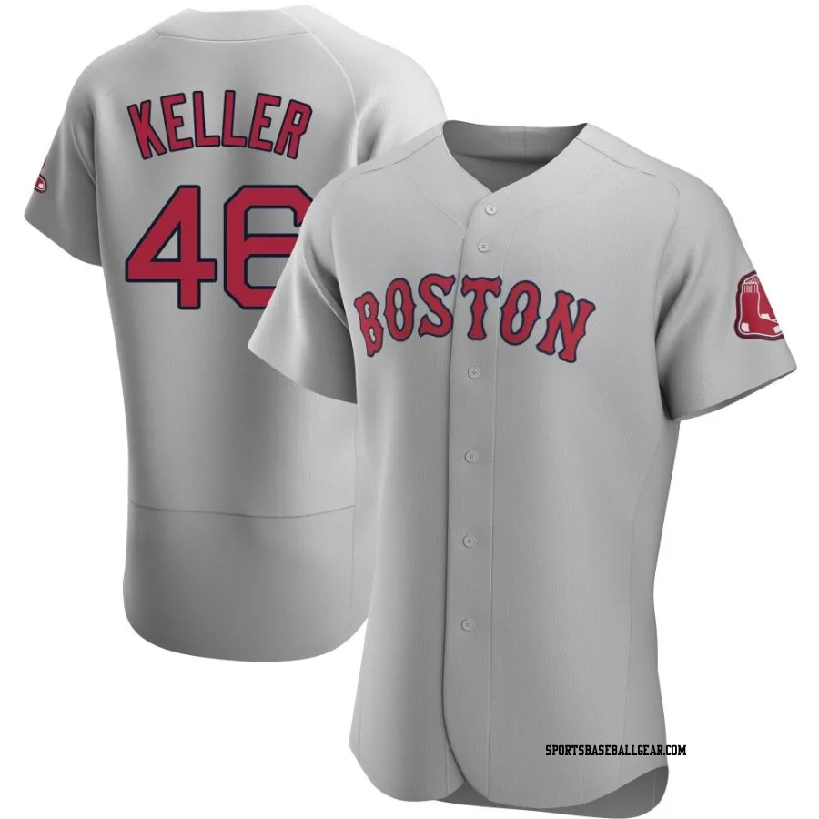 Brad Keller Men's Boston Red Sox Gray Authentic Road Jersey